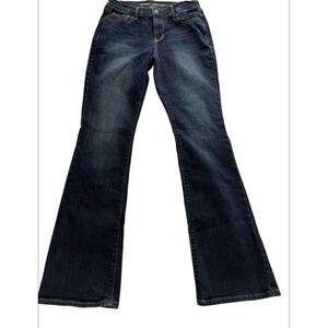 Old Navy Curvy Profile Midrise Jeans Women's Sz 6 Boot Cut Dark Wash